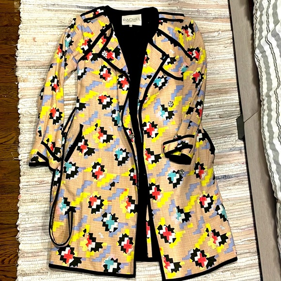 Rachel Roy Trench Coat Size Medium - Picture 1 of 2